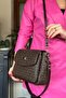 Large Size Daily 5 Compartments 2 Straps Women's Shoulder Bag Large Oversized Shoulder Bag 2117-4005 - 2