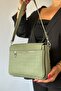 Large Size Daily 5 Compartments 2 Straps Women's Shoulder Bag Large Oversized Shoulder Bag 2117-4005 - 5