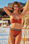 Women's Rachel Underwire Strapless Belt Detail Bikini My19204_ - 3