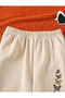 Children's Butterfly Printed Sweatpants Jogger - 3
