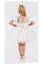 White Fluffy Girl's Princess Evening Dress - 3