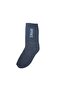 Men's Socks Towel Heeled Sports Socks / 3 Pairs Gray - 3