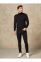 FISHER COLLAR LYCRAL KNIT SWEATER - 2