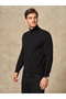FISHER COLLAR LYCRAL KNIT SWEATER - 4