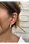 Gold Color Mua Basic Hoop Earrings - 3