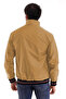Stand Collar Seasonal Coat Lined Pocket Waterproof Bonded Fabric - 8