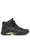 Unisex Yellow Black Comfortable Fit Water-Repellent Lace-Up Unisex Boots - 5