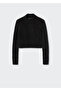 Women's Black Sweater37009102 - 3