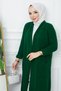 Women's Winter Loose Long Cardigan with Pockets - 2