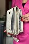 Large Size Daily 5 Compartments 2 Straps Women's Shoulder Bag Large Oversized Shoulder Bag 2117-4005 - 4