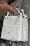 Large Size Knitted Embroidered Handmade Casual Women's Shoulder Bag - 4