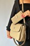Large Size Daily 5 Compartments 2 Straps Women's Shoulder Bag Large Oversized Shoulder Bag 2117-4005