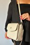 Large Size Daily 5 Compartments 2 Straps Women's Shoulder Bag Large Oversized Shoulder Bag 2117-4005 - 5