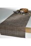 Woven Pvc Table Runner Heat Resistant Non-Slip Washable Woven Vinyl Size: 40 cm x 110 cm (1 piece)