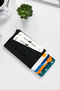 Boxed Thin Unisex Automatic Mechanism Leather Multi-Eye Model X Smart Credit Card Holder - 3