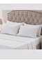 4-Piece Pillowcase Cotton Satin Hotel Pillowcase Line 93 Wire White Satin Luxury Hotel 50x70 - 7