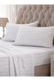 4-Piece Pillowcase Cotton Satin Hotel Pillowcase Line 93 Wire White Satin Luxury Hotel 50x70 - 4