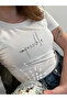 Y2K Street Style White Women's Black Impossible Letter Short Sleeve Crop Body - 2