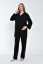 Maternity and Maternity Pajamas Set with Dressing Gown
