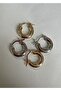Gold Color Mua Basic Hoop Earrings - 2