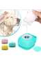 Silicone Cat Dog Pet Washing Brush with Shampoo Chamber Massage Brush - 2