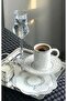 Stainless Steel Silver Color Presentation Tray 21 X21 Cm Tea Coffee Pastry Dessert Serving Presentation Tray 6 Pieces