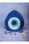 Blue Color Evil Eye Bead Styrofoam 25 cm Circumcision Birthday Baby Shower Ornament Decor - 3