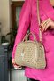 Medium Size Women's Shoulder Bag Suitable for Daily Use 2057 Sand - 2