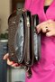 Large Size Daily 5 Compartments 2 Straps Women's Shoulder Bag Large Oversized Shoulder Bag 2117-4005 - 5