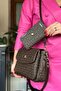 Large Size Daily 5 Compartments 2 Straps Women's Shoulder Bag Large Oversized Shoulder Bag 2117-4005