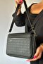 Large Size Daily 5 Compartments 2 Straps Women's Shoulder Bag Large Oversized Shoulder Bag 2117-4005 - 5