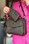 Large Size Daily 5 Compartments 2 Straps Women's Shoulder Bag Large Oversized Shoulder Bag 2117-4005