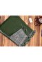 Bagadepo Double Sided Plaid Scarf Shawl-shoulder Shawl Green