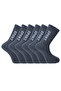 Men's Socks Towel Heeled Sports Socks / 3 Pairs Gray