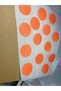 3 cm - 50 Pieces Orange Color Round Blank Label Writing Writable Sign Small Sticker - 2