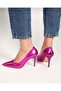 Women's metallic classic stiletto Heeled Shoes - 3