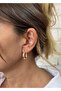 Gold Color Mua Basic Hoop Earrings