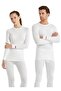 Long Sleeve Thermal Unisex Underwear White C9T52NO9