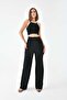 Women's High Waist Velcro Closure Lycra Palazzo Pants - 2