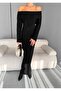 Madonna Collared Standard Size Knitwear Dress - 2
