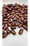 Marbled Caramel Brown Cylinder Model Bead Jewelry, Bag Bead (100gr ~ 20 Beads)