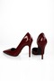 Women's Massy Claret Red Patent Leather Stiletto - 6