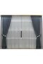 Tulle Curtain, patterned, rustic, pleated, double breasted - 5