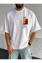 Beach Printed Unisex Oversize T-shirt