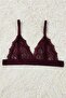 Coverless Bralette With Elastic Detail - 2