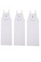 Girl's 3 Pieces Hanging Tank Top 100% Cotton - 2