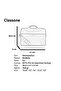 Workstation Bnd604 15.6 " Waterproof Fabric, Notebook ,laptop Bag - gray - 7