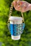 Women's Colorful Special Series Leather Coffee Cup Holder - 3