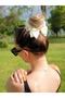 Melkady 241kr - Stylish Bun Buckle with Floral Bow - 2