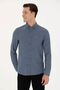 G081sz004 1672287 Akıs023k Us Polo Assn Men's Shirt Navy Blue - 2